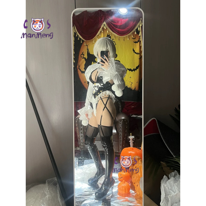 Cosplay Anime Bunny Girl - มีสินค้าในสต็อก YoRHa No. ชุดคอสเพลย์กระต่ายสาวเซ็กซี่แบบที่ 2 สำหรับผู้หญิง