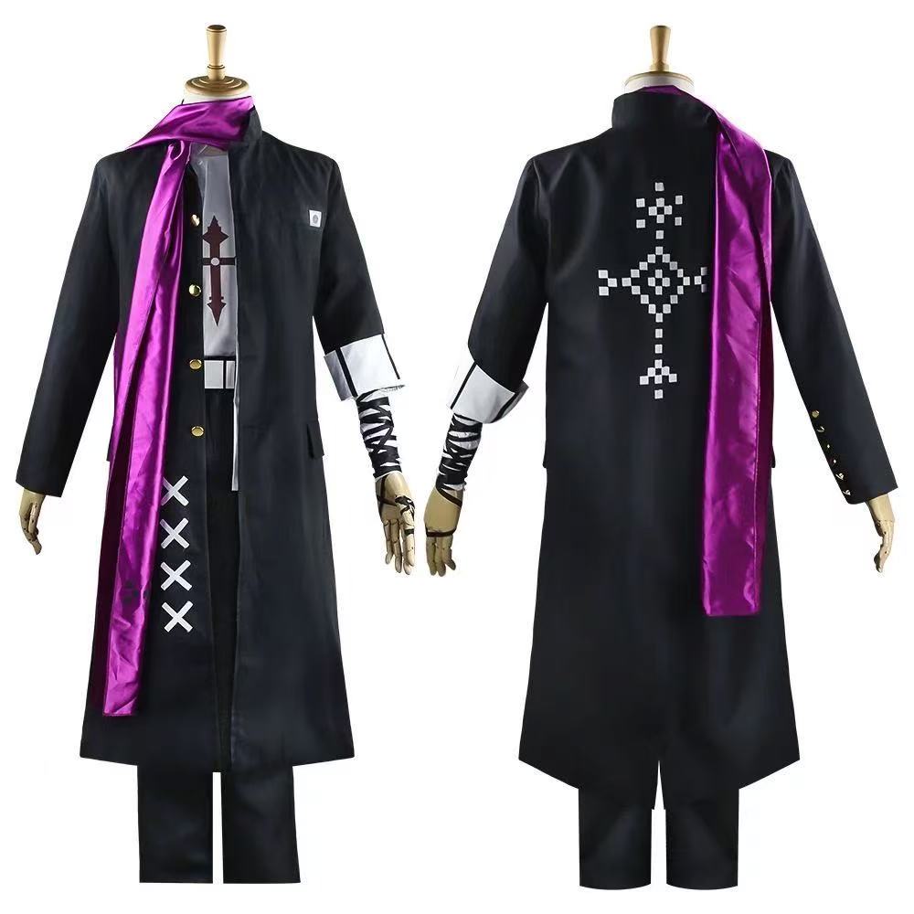 Anime Cosplay Male - อะนิเมะดันกันรอนปา ลาก่อนความสิ้นหวัง กันดั้ม ทานากะคอสเพลย์เครื่องแต่งกายชายหญิงเสื้อแจ็คเก็ตชุดเครื่องแบบ SARF ชุดฮาโลวีนคาร์นิวัลสูท