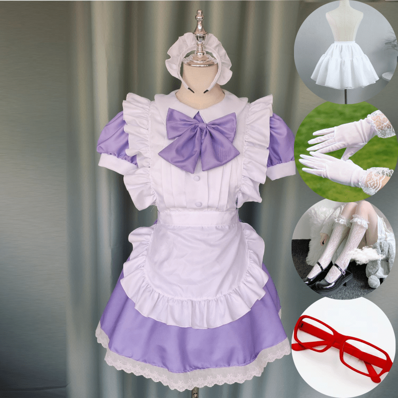 Anime Cosplay Lolita - ชุดคอสเพลย์อนิเมะสาวน้อยเวทมนตร์ มาโดกะ มาจิก้า คานาเมะ มาโดกะ อากิเมะ
