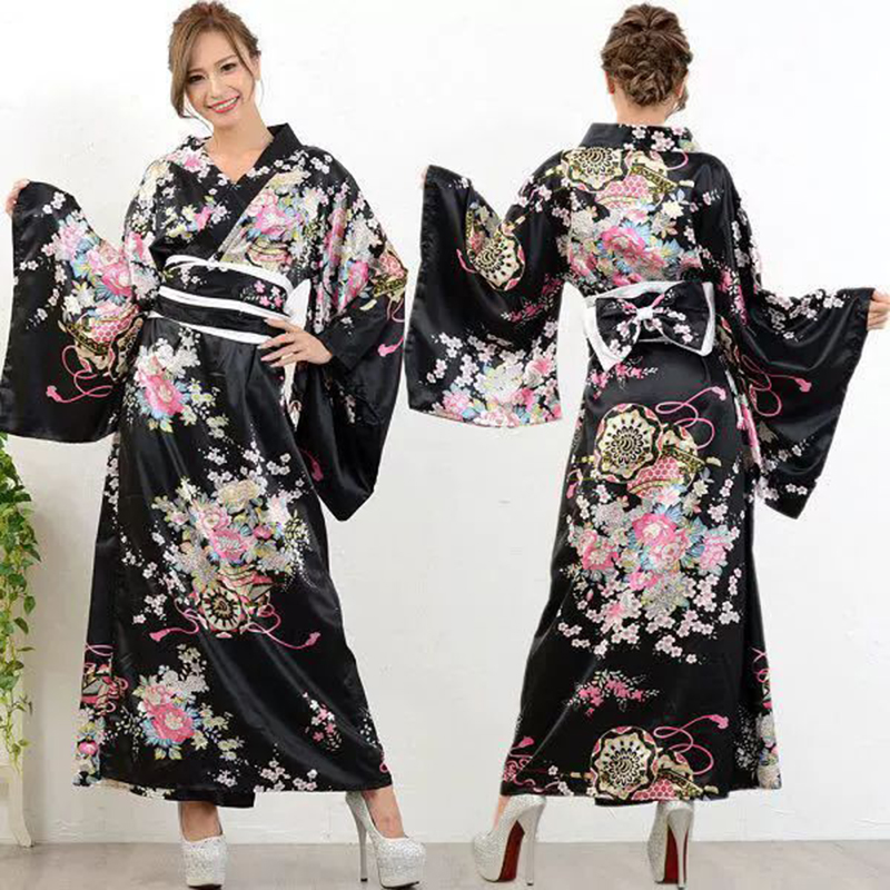 Anime Cosplay Japanese Girl - ชุดคลุมอาบน้ำแบบญี่ปุ่น 10 สี สำหรับผู้หญิง คอสเพลย์อนิเมะ ชุดกิโมโนน่ารักสำหรับสาวๆ