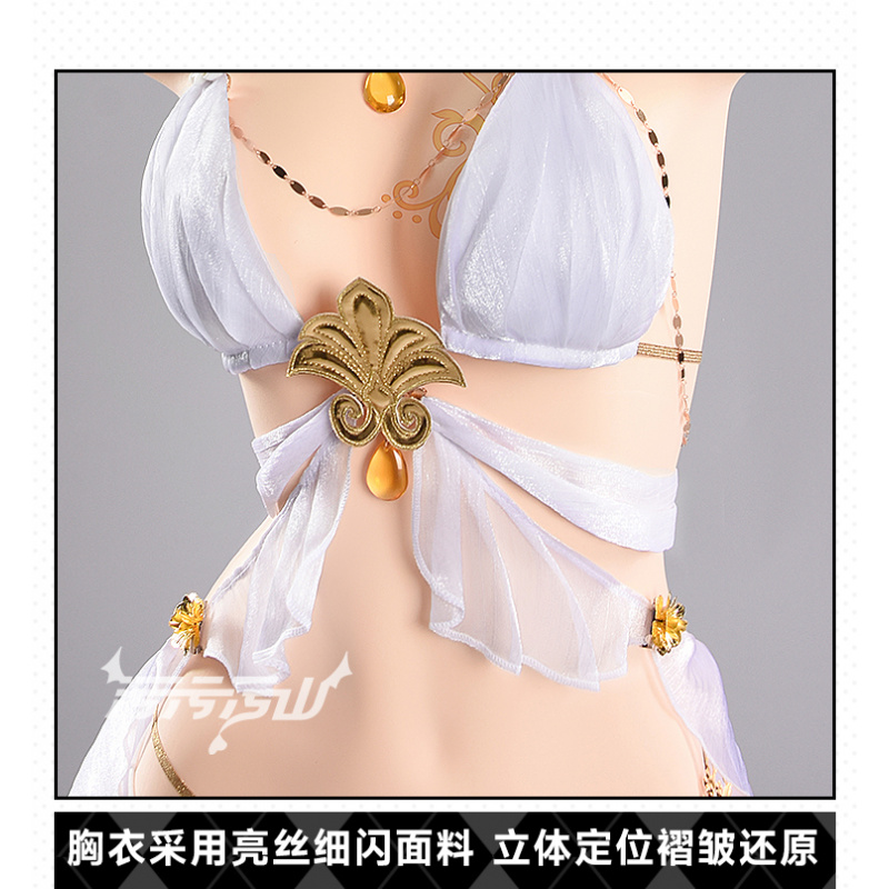 Anime Cosplay Dress - ชุดว่ายน้ำบิกินี่เซ็กซี่ของผู้หญิง อุปกรณ์เสริม ชุดแต่งกาย ฮาโลวีน คริสต์มาส ชุดชายหาด