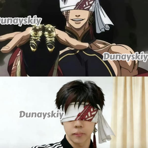 Anime Cosplay Eyes - อุปกรณ์เสริมคอสเพลย์อนิเมะ Record of Ragnarok ชิน ซื่อหวง