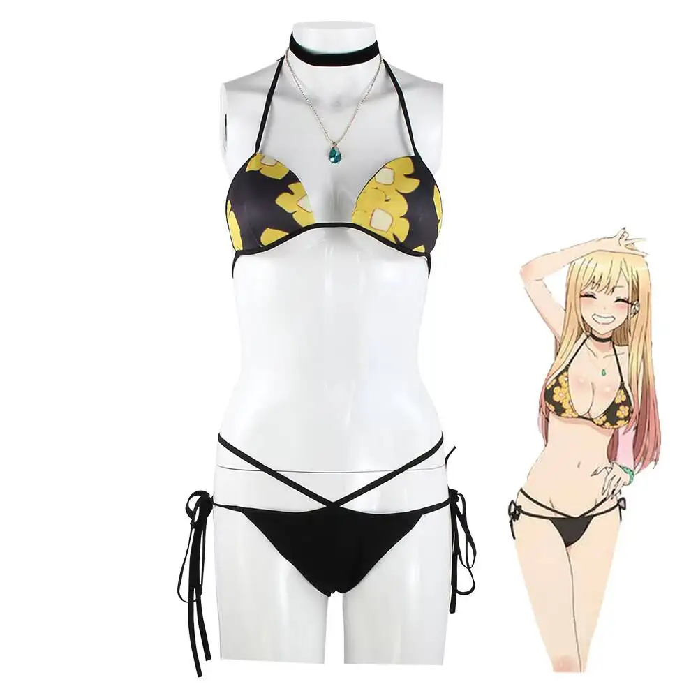 Queen Anime Cosplay - ชุดคอสเพลย์บิกินี่มาริน คิตากาวะ จากอนิเมะ My Dress-Up Darling