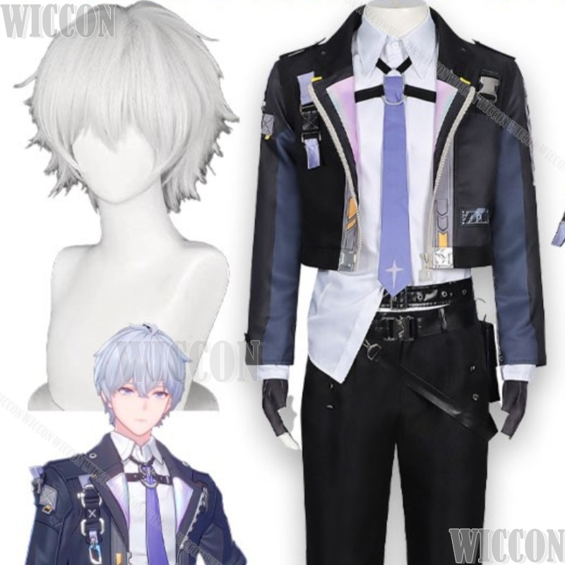 Anime Cosplay Couple - เนเวอร์เนส ทู เอเวอร์เนสชุดคอสเพลย์เอสเพอร์ ซีโร่ชายอะนิเมะเกมสวมบทบาทชุดสูทฮาโลวีนคู่ผู้หญิงนาวิดัด คาร์นิวัล