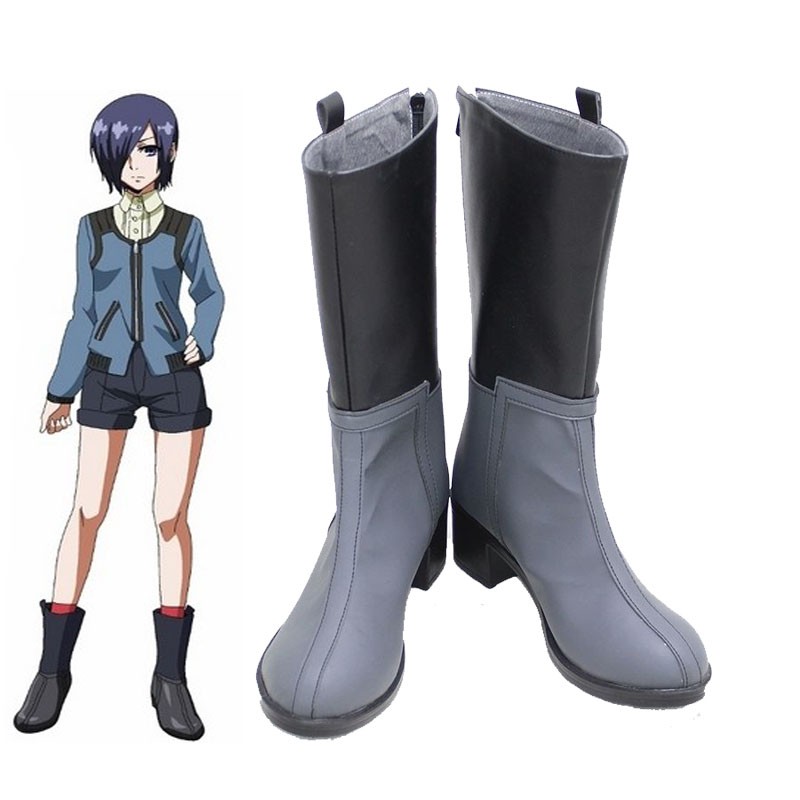Anime Cosplay Tokyo Ghoul - Tokyo Ghoul Touka Kirishima คอสเพลย์รองเท้าหนังเทียมรองเท้า S-ระดับ