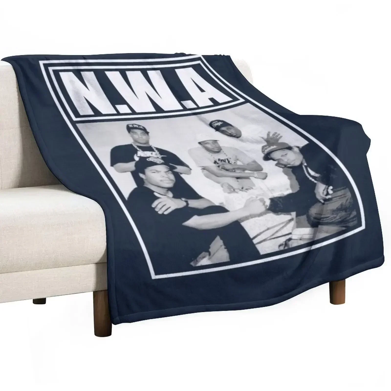 Anime Cosplay Idea - ผ้าห่ม NWA GANGSTA ลายสก็อต คอสเพลย์อนิเมะ ของขวัญคริสต์มาส