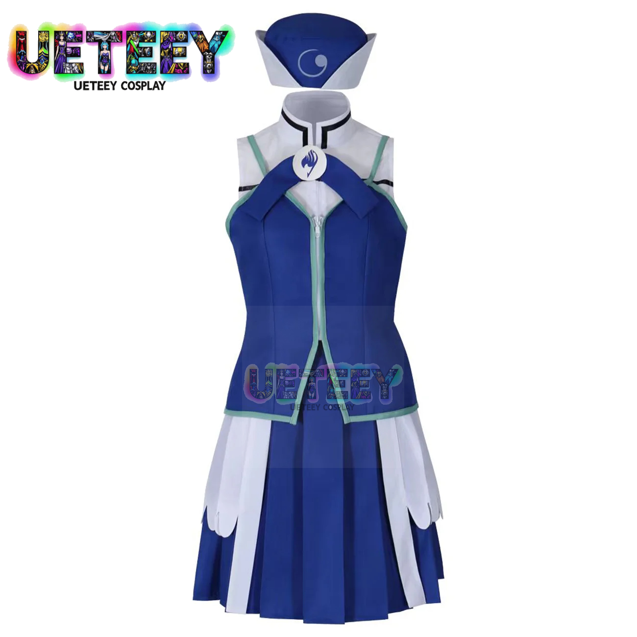 Anime Cosplay Outfits Female - UETEEY ชุดคอสเพลย์อนิเมะ จูเวีย ล็อคเซอร์ ชุดปาร์ตี้ครบเซ็ตสำหรับผู้หญิง ชุดฮาโลวีน