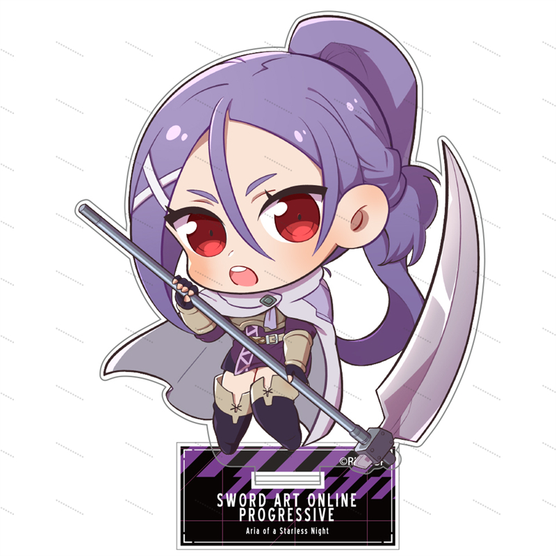 Sword Art Online Cape - ผจญภัยอะนิเมะดาบศิลปะออนไลน์ Cape รุ่น Mini อะคริลิคยืนป้ายเดสก์ท็อปเครื่องประดับเพื่อนเทศกาลของขวัญวันเกิด 10