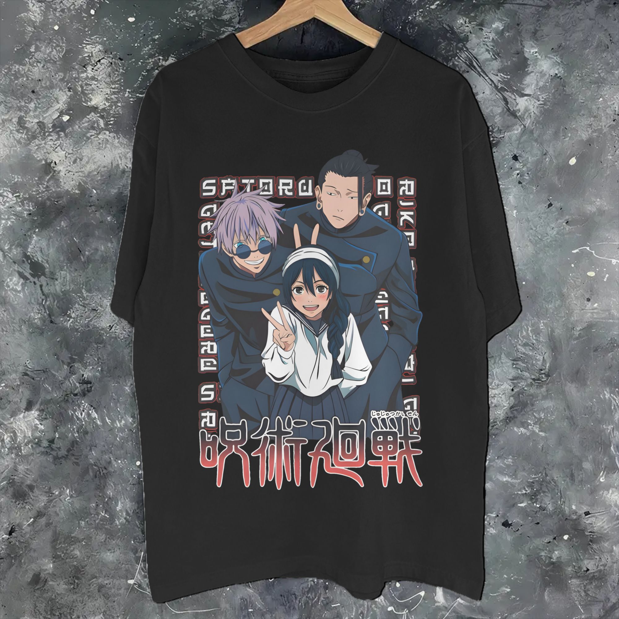 Anime Cosplay Ideas For Women - อะนิเมะทรีโอ เอสเธติก จูจุตสึ ไคเซ็นเสื้อยืดสำหรับผู้ชายผู้หญิงไอเดียของขวัญเสื้อยืดเสื้อผ้าฝ้าย