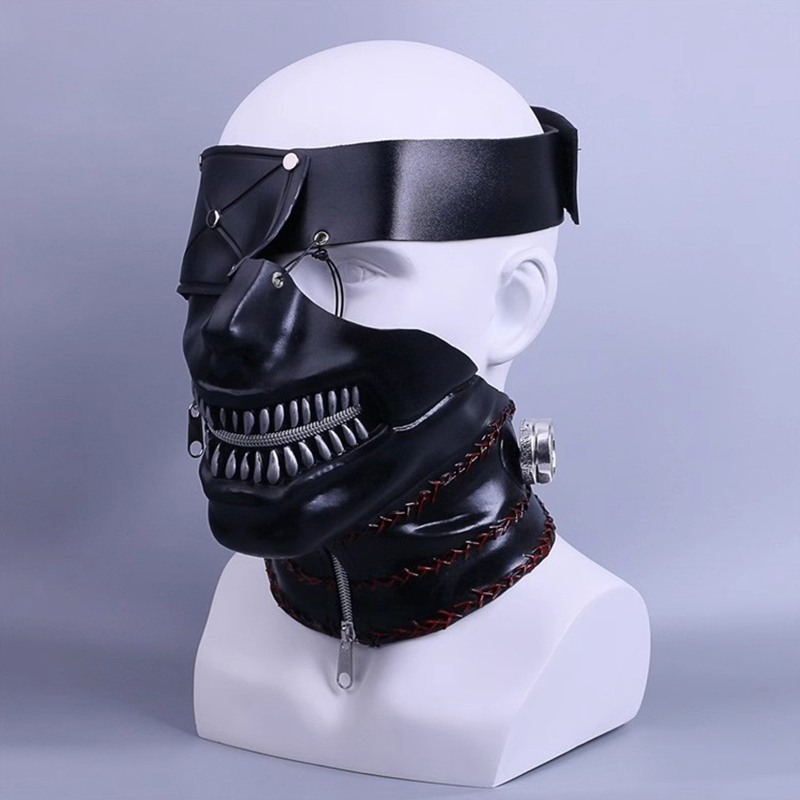 Kaneki Ken คอสเพลย์หน้ากากภาพย - Anime Cosplay Tokyo Ghoul บทวิจารณ์และราคา