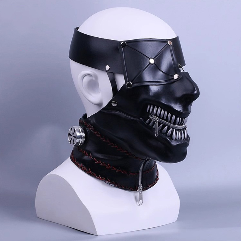 Kaneki Ken คอสเพลย์หน้ากากภาพย - Anime Cosplay Tokyo Ghoul บทวิจารณ์และราคา