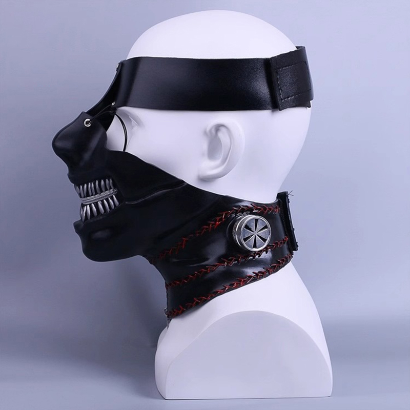 Kaneki Ken คอสเพลย์หน้ากากภาพย - Anime Cosplay Tokyo Ghoul บทวิจารณ์และราคา