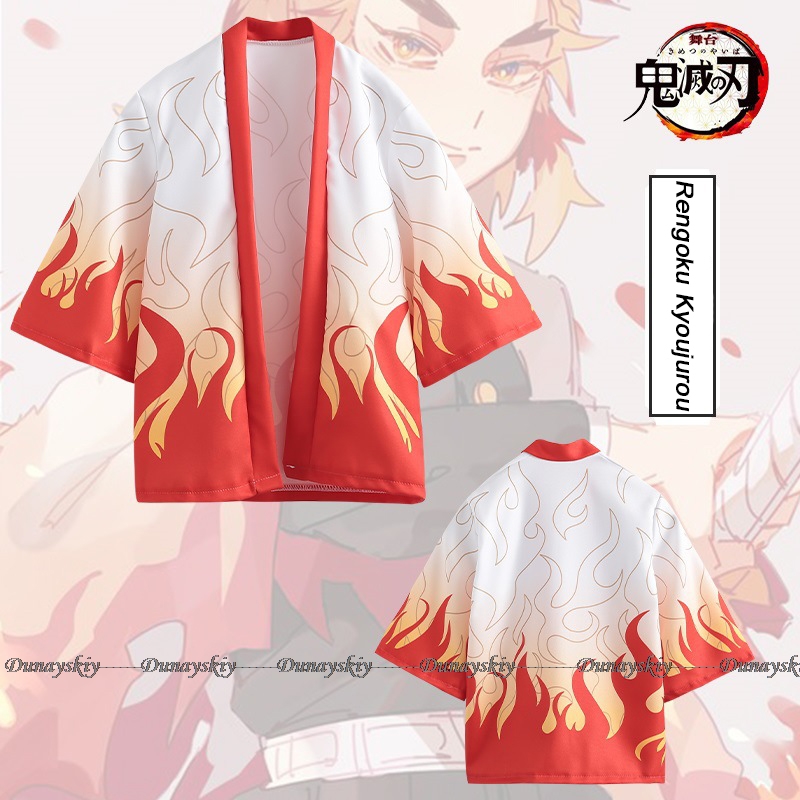 เสื้อคลุมเครื่องแต่งกายอะนิเมะ - Demon Slayer Haori บทวิจารณ์และราคา