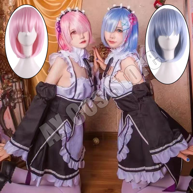 อะนิเมะ Re:Zero Kara Hajimeru  - Anime Cosplay Rem บทวิจารณ์และราคา