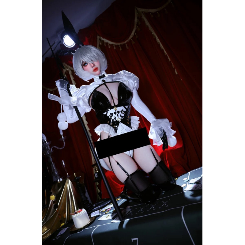 มีสินค้าในสต็อก YoRHa No. ชุดค - Cosplay Anime Bunny Girl บทวิจารณ์และราคา