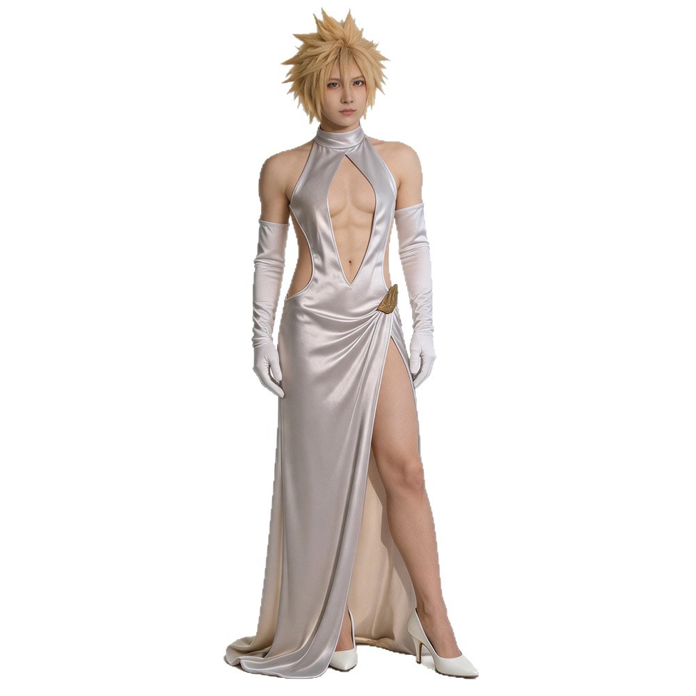 คอสเพลย์คลาวด์ สไตรฟ์ จากเกม F - Anime Cosplay Outfits Female บทวิจารณ์และราคา