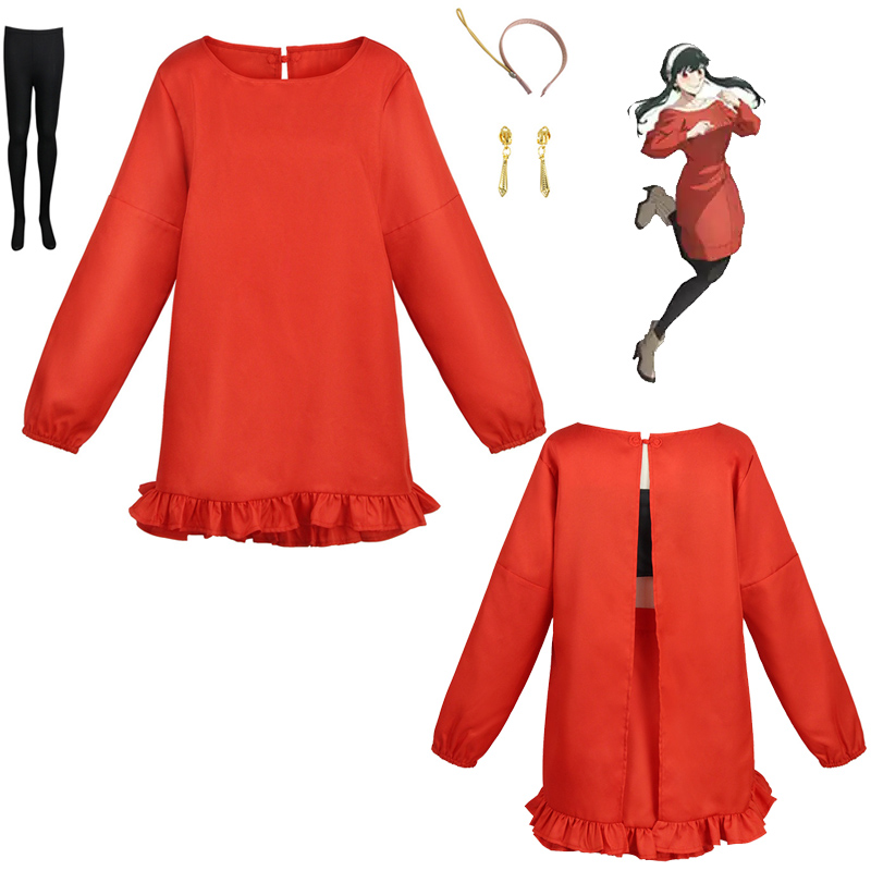 ชุดคอสเพลย์ Yor Forger จากอนิเ - Spy Family Outfit บทวิจารณ์และราคา