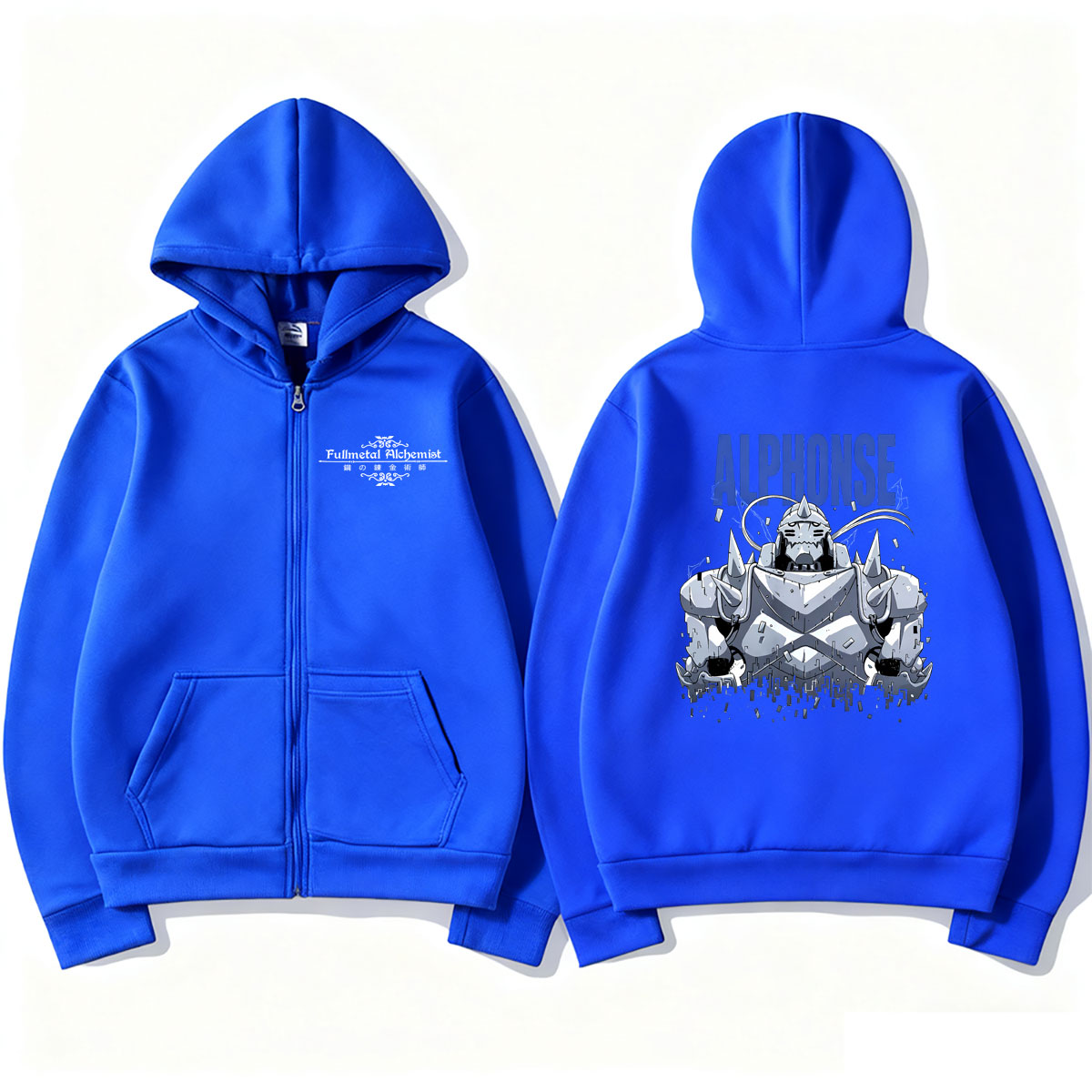 เสื้อฮู้ดซิปพิมพ์ลายอนิเมะฟูลเ - Fullmetal Alchemist Coat บทวิจารณ์และราคา