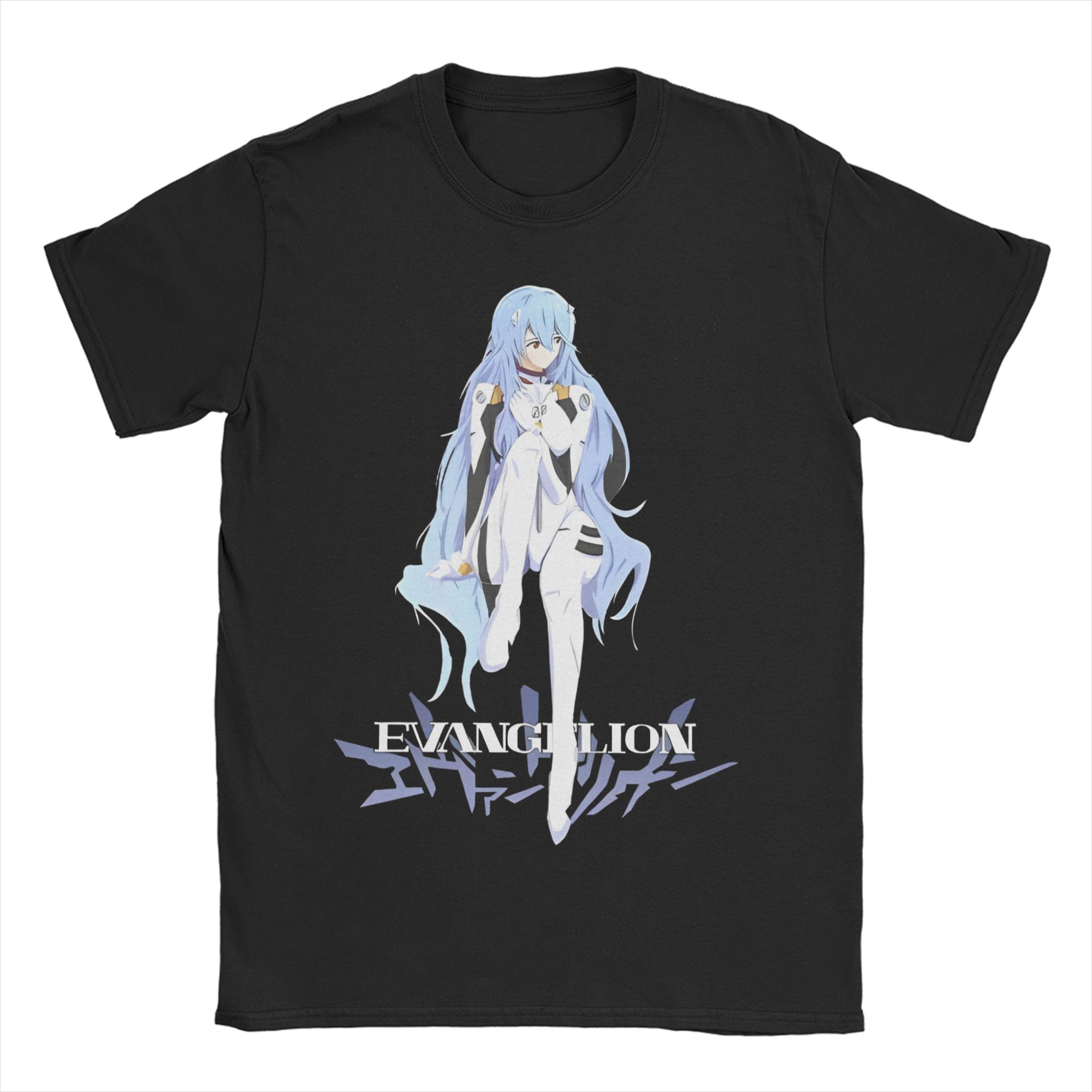 เสื้อยืด EVA Rei Ayanami สำหรั - Anime Cosplay Idea บทวิจารณ์และราคา