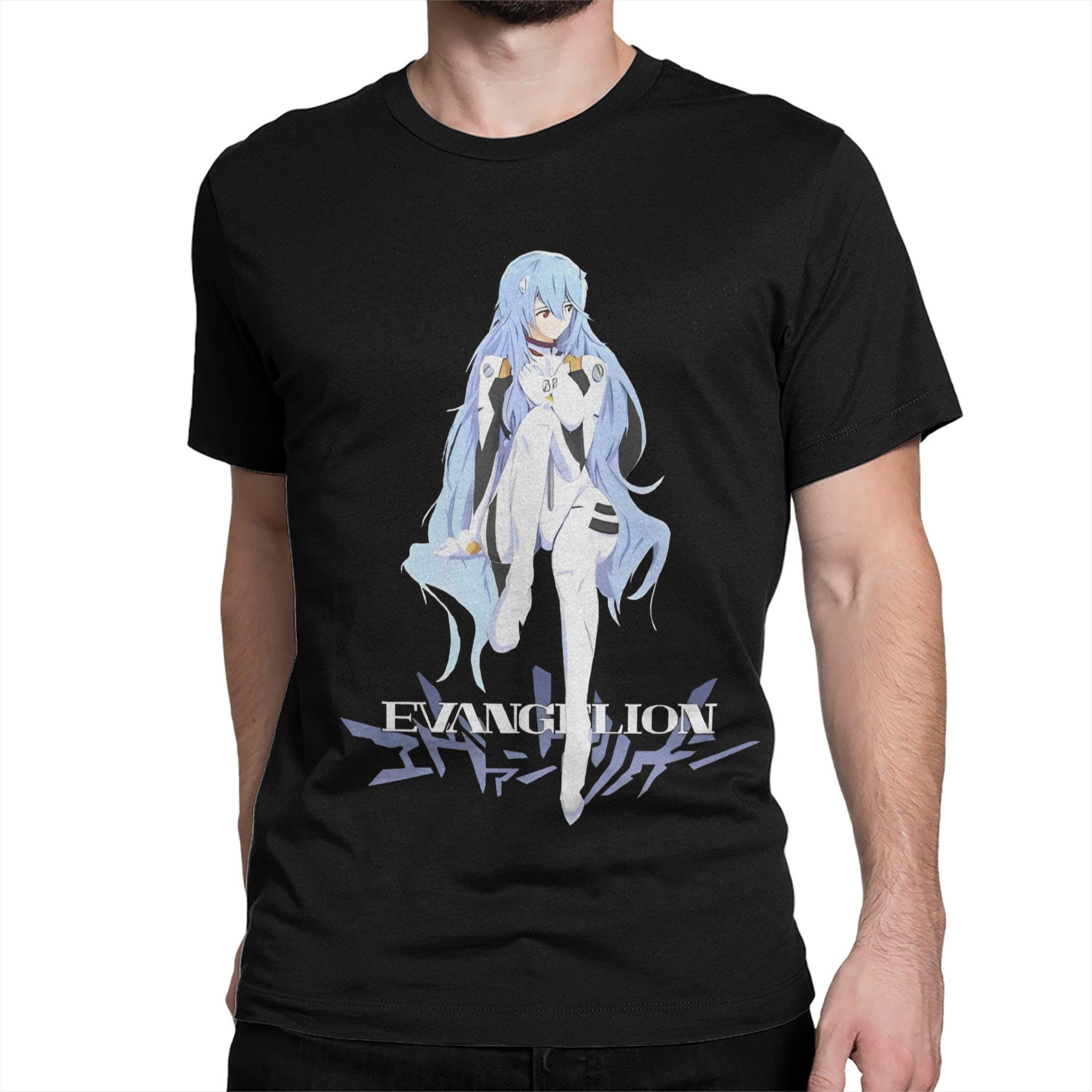 เสื้อยืด EVA Rei Ayanami สำหรั - Anime Cosplay Idea บทวิจารณ์และราคา