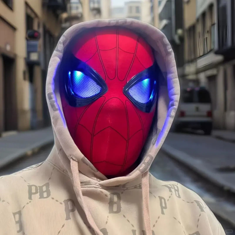 หน้ากากสไปเดอร์แมน Spider-Man  - Anime Cosplay Eyes บทวิจารณ์และราคา