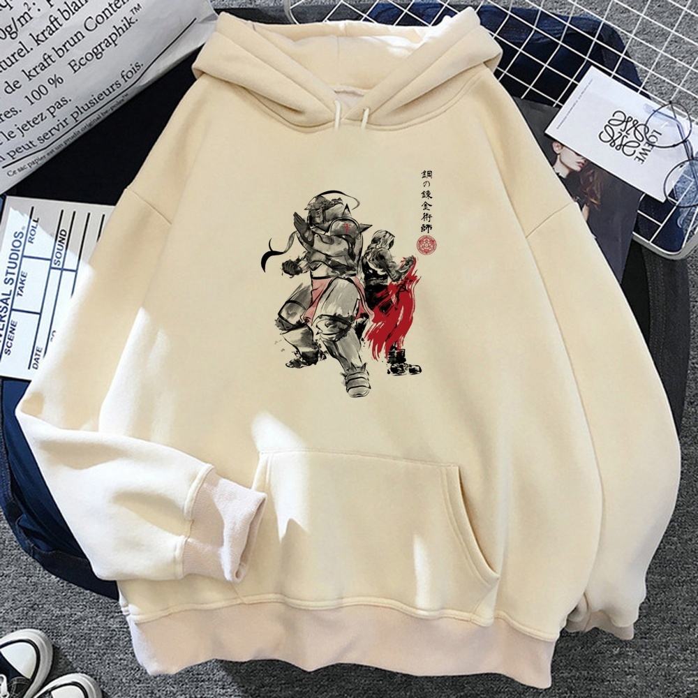 เสื้อฮู้ดผู้หญิงลายการ์ตูน Ful - Fullmetal Alchemist Coat บทวิจารณ์และราคา