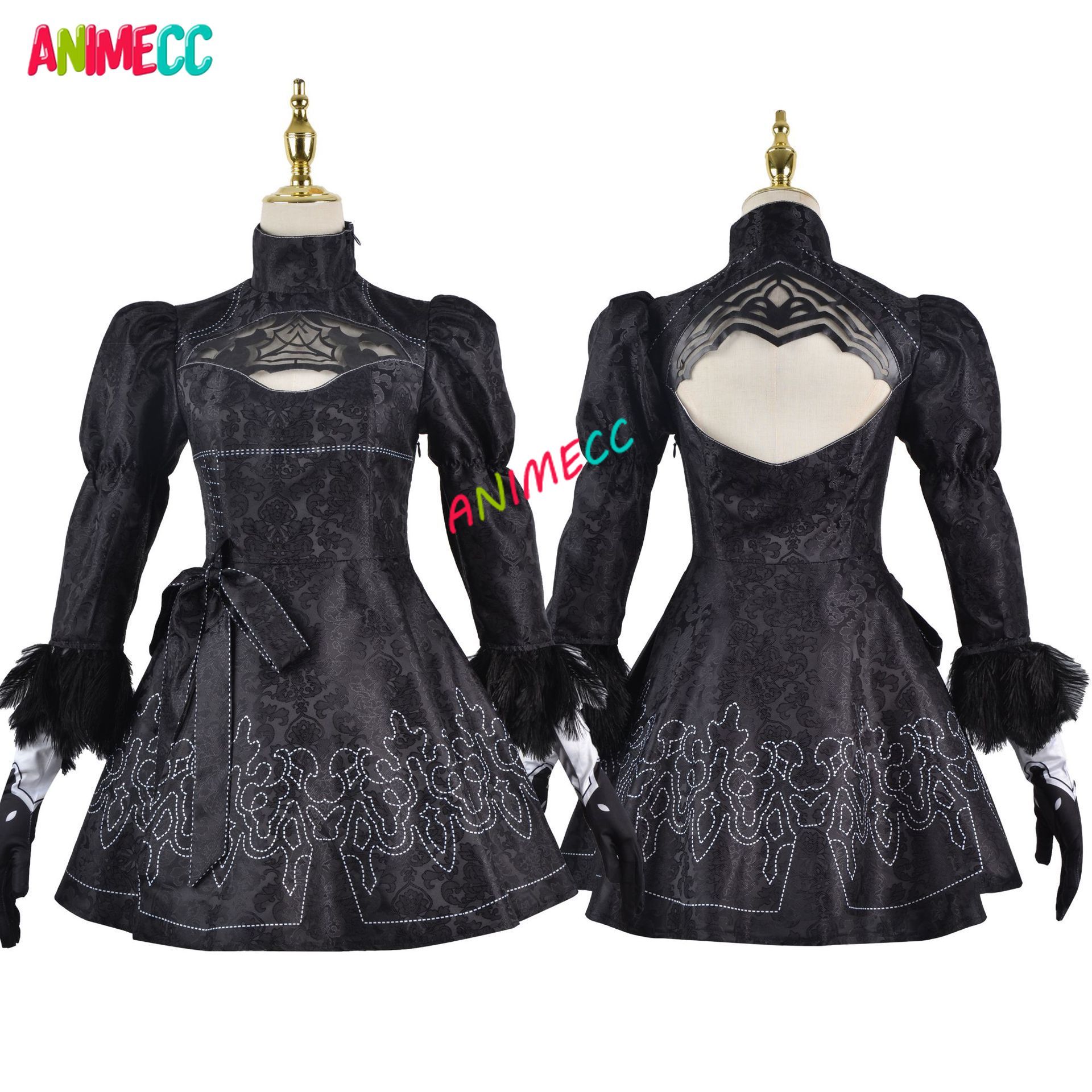 ANIMECC ในสต็อก S-3XL 2B NieR  - Anime Cosplay Eyes บทวิจารณ์และราคา