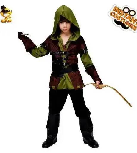 ชุดนักธนูเด็กชาย ชุดนักล่า ชุด - Queen Anime Cosplay บทวิจารณ์และราคา