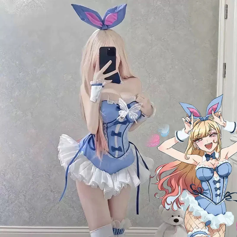 อะนิเมะมายเดรสอัพ ดาร์ลิ่ง คิต - Cosplay Anime Bunny Girl บทวิจารณ์และราคา