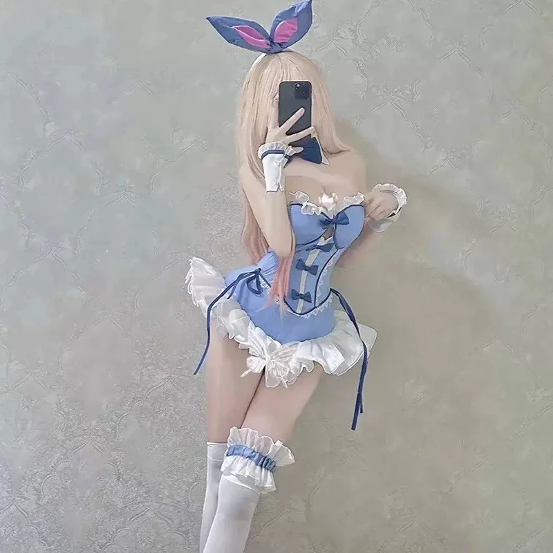อะนิเมะมายเดรสอัพ ดาร์ลิ่ง คิต - Cosplay Anime Bunny Girl บทวิจารณ์และราคา