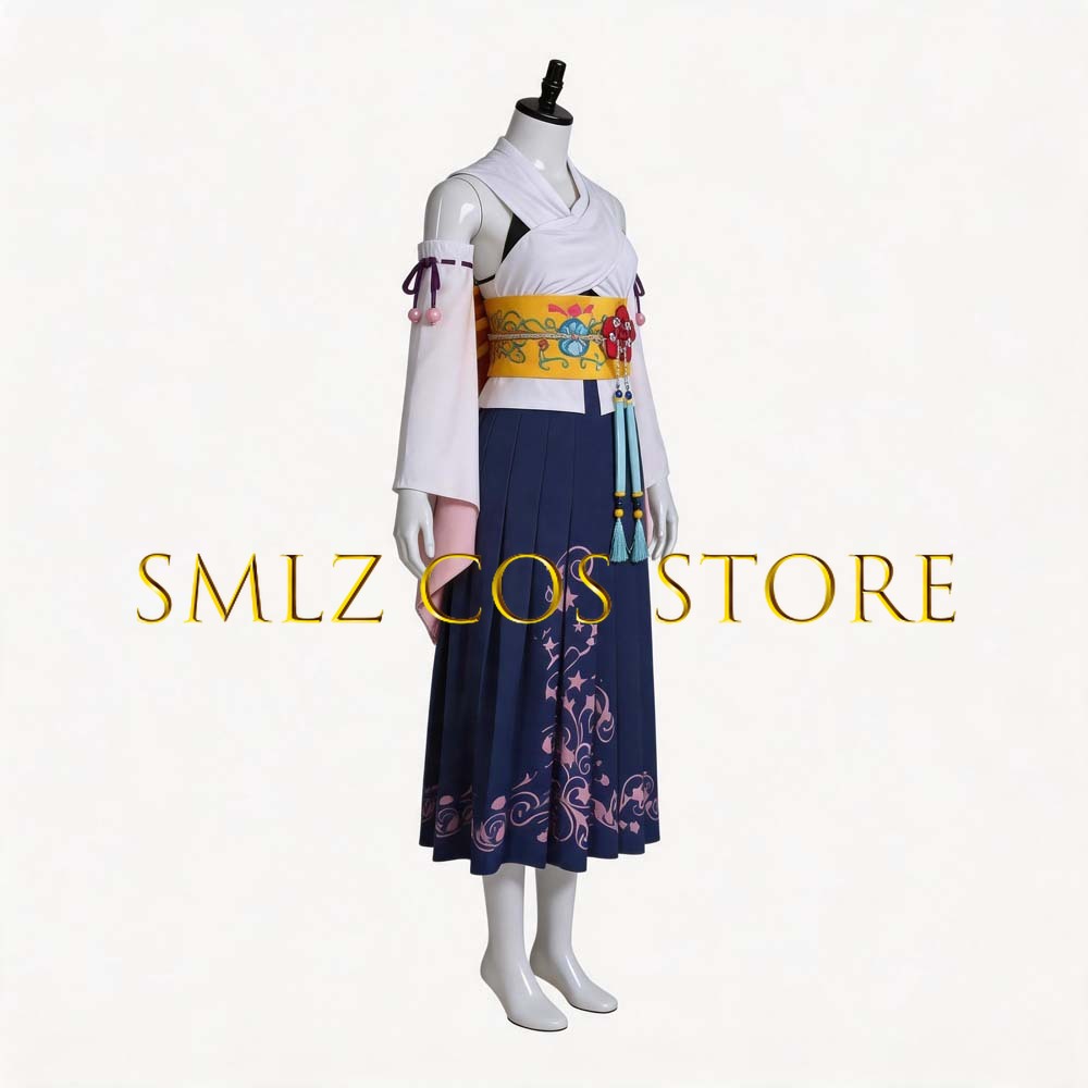 Smlz FFX ยูน่าคอสเพลย์อะนิเมะ  - Anime Cosplay Dress บทวิจารณ์และราคา