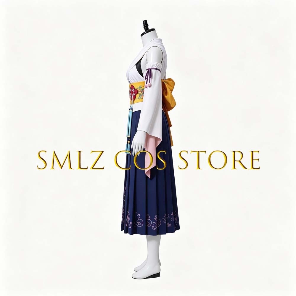 Smlz FFX ยูน่าคอสเพลย์อะนิเมะ  - Anime Cosplay Dress บทวิจารณ์และราคา