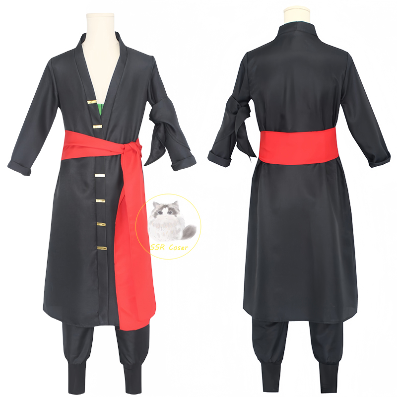 ชุดคอสเพลย์โรโรโนอา โซโล บิลิบ - Cosplay Anime Zoro บทวิจารณ์และราคา