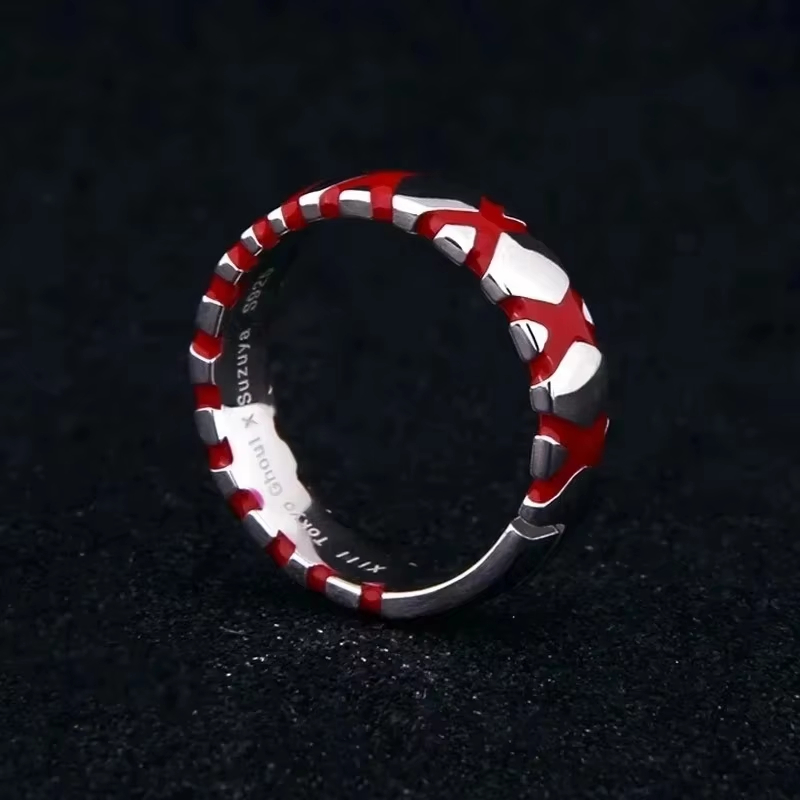 แหวนอนิเมะ Tokyo Ghoul ลายจูโจ - Anime Cosplay Tokyo Ghoul บทวิจารณ์และราคา