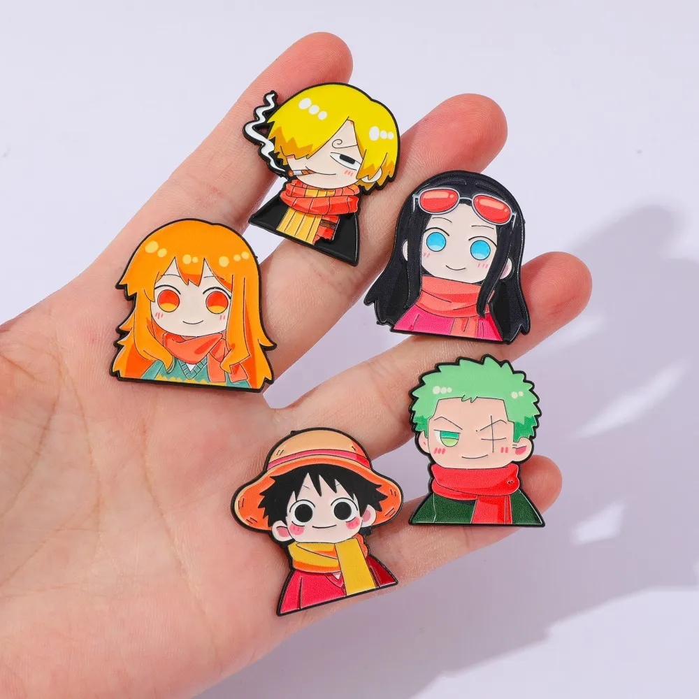 เข็มกลัดการ์ตูนอนิเมะน่ารัก 5  - Cosplay Anime Zoro บทวิจารณ์และราคา