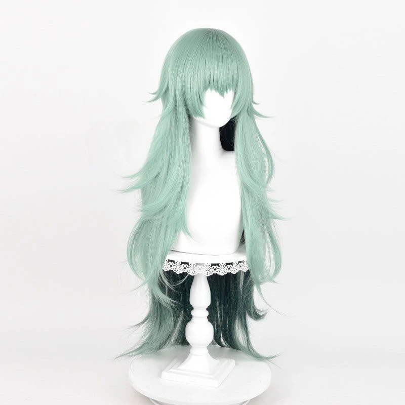 วิกผมยาวหยิกสังเคราะห์สำหรับคอ - Anime Cosplay Tokyo Ghoul บทวิจารณ์และราคา