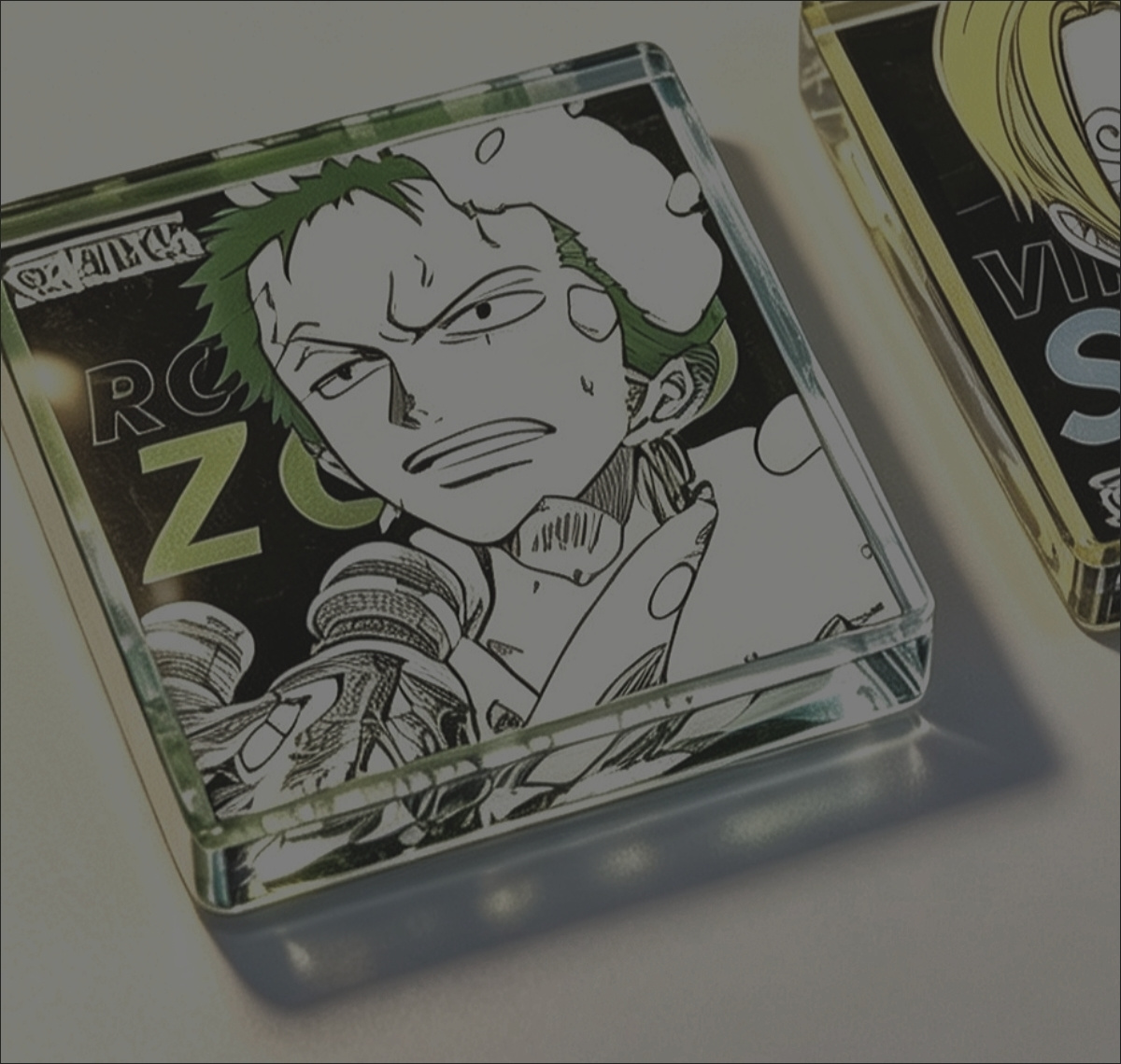 การ์ดอะคริลิคน่ารักลายโรโรโนอา - Cosplay Anime Zoro บทวิจารณ์และราคา