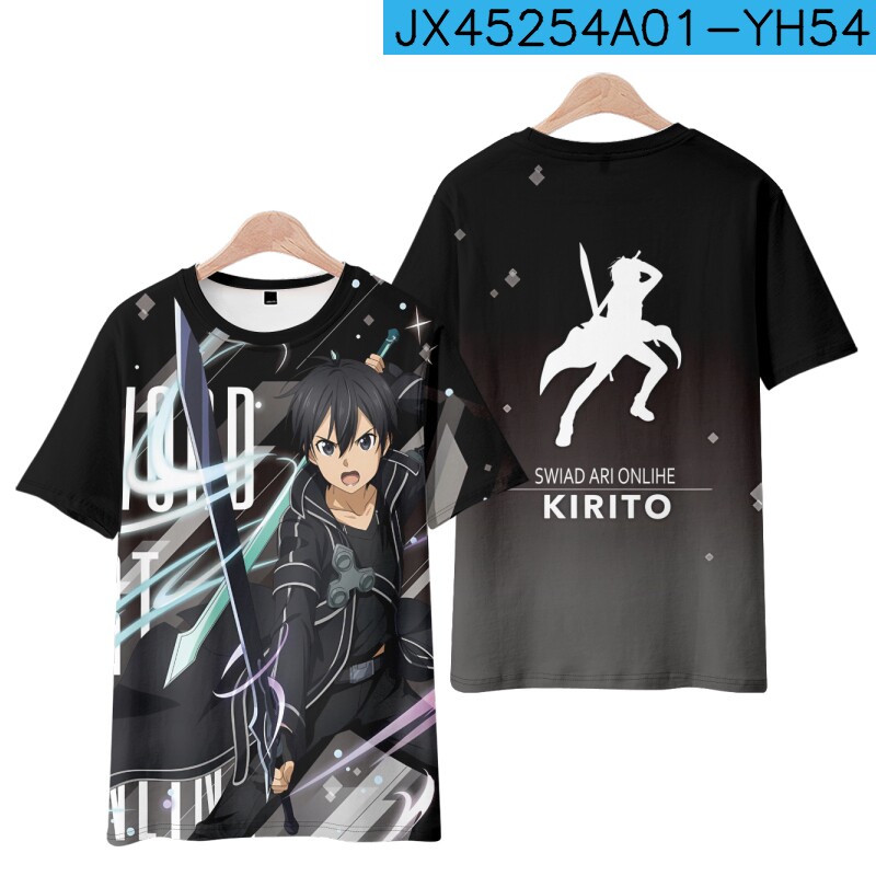 เสื้อยืดโอเวอร์ไซส์ลายพิมพ์ 3  - Sword Art Online Cape บทวิจารณ์และราคา