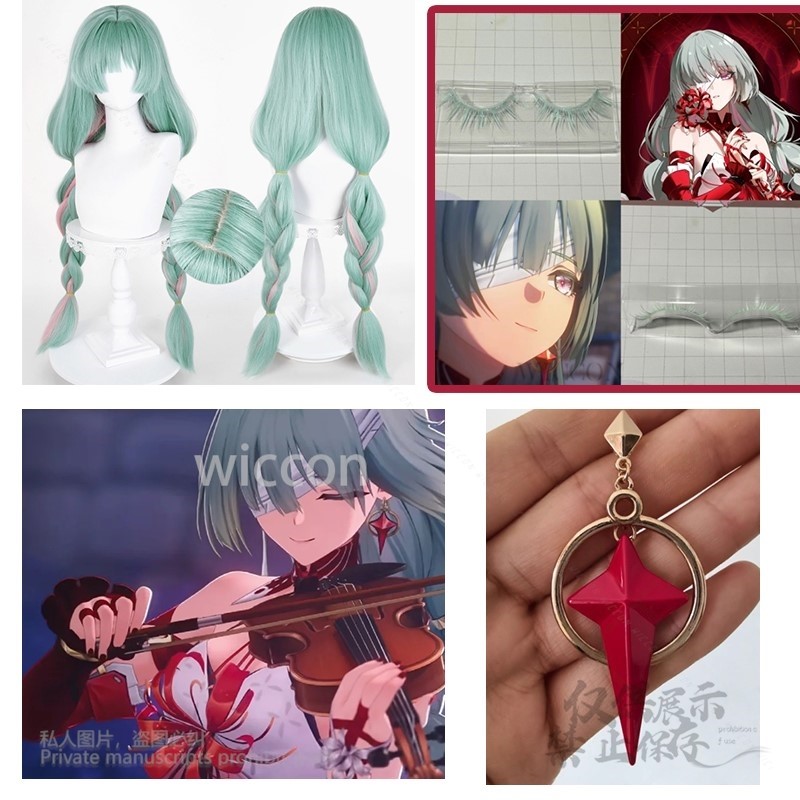 อะนิเมะฟรอลอวาคอสเพลย์วิกผมสีเ - Anime Cosplay For Halloween บทวิจารณ์และราคา
