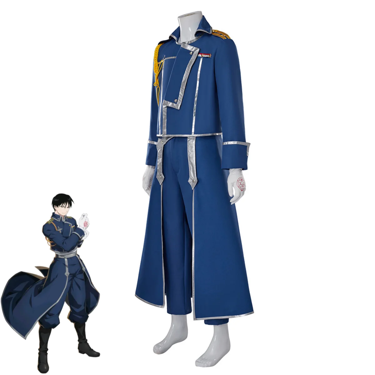 ชุดคอสเพลย์รอย มัสแตนจ์ จากอนิ - Fullmetal Alchemist Coat บทวิจารณ์และราคา