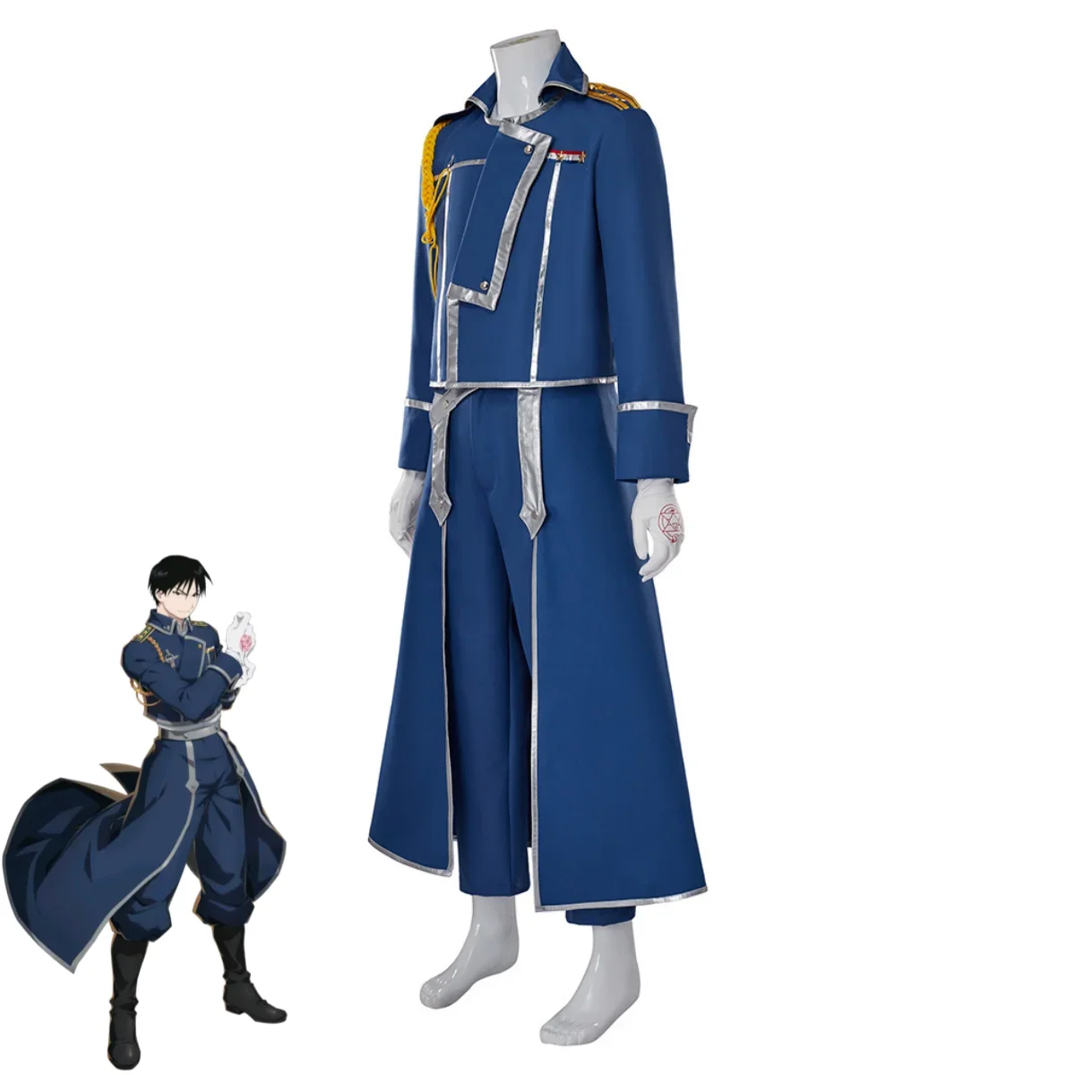ชุดคอสเพลย์รอย มัสแตนจ์ จากอนิ - Fullmetal Alchemist Coat บทวิจารณ์และราคา