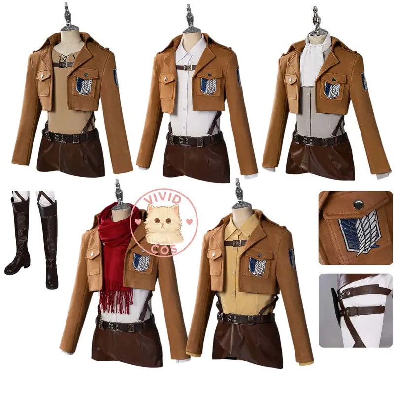 ชุดคอสเพลย์อนิเมะ Attack on Ti - Attack Titan Cloak บทวิจารณ์และราคา