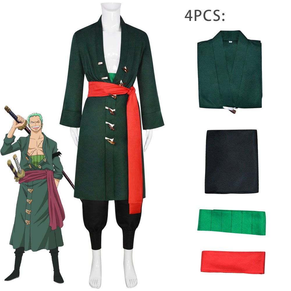 สองปีต่อมา ชุดคอสเพลย์อนิเมะฮา - Cosplay Anime Zoro บทวิจารณ์และราคา