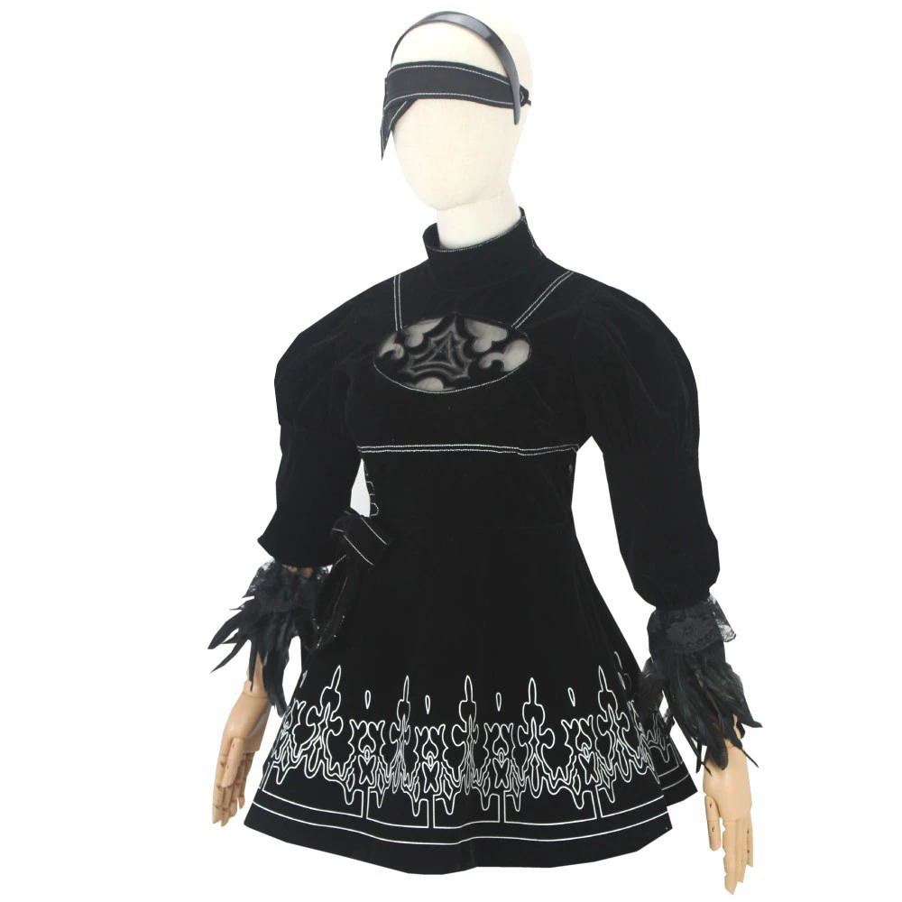 8 ชิ้นอะนิเมะ 2B คอสเพลย์เครื่ - Anime Cosplay Eyes บทวิจารณ์และราคา