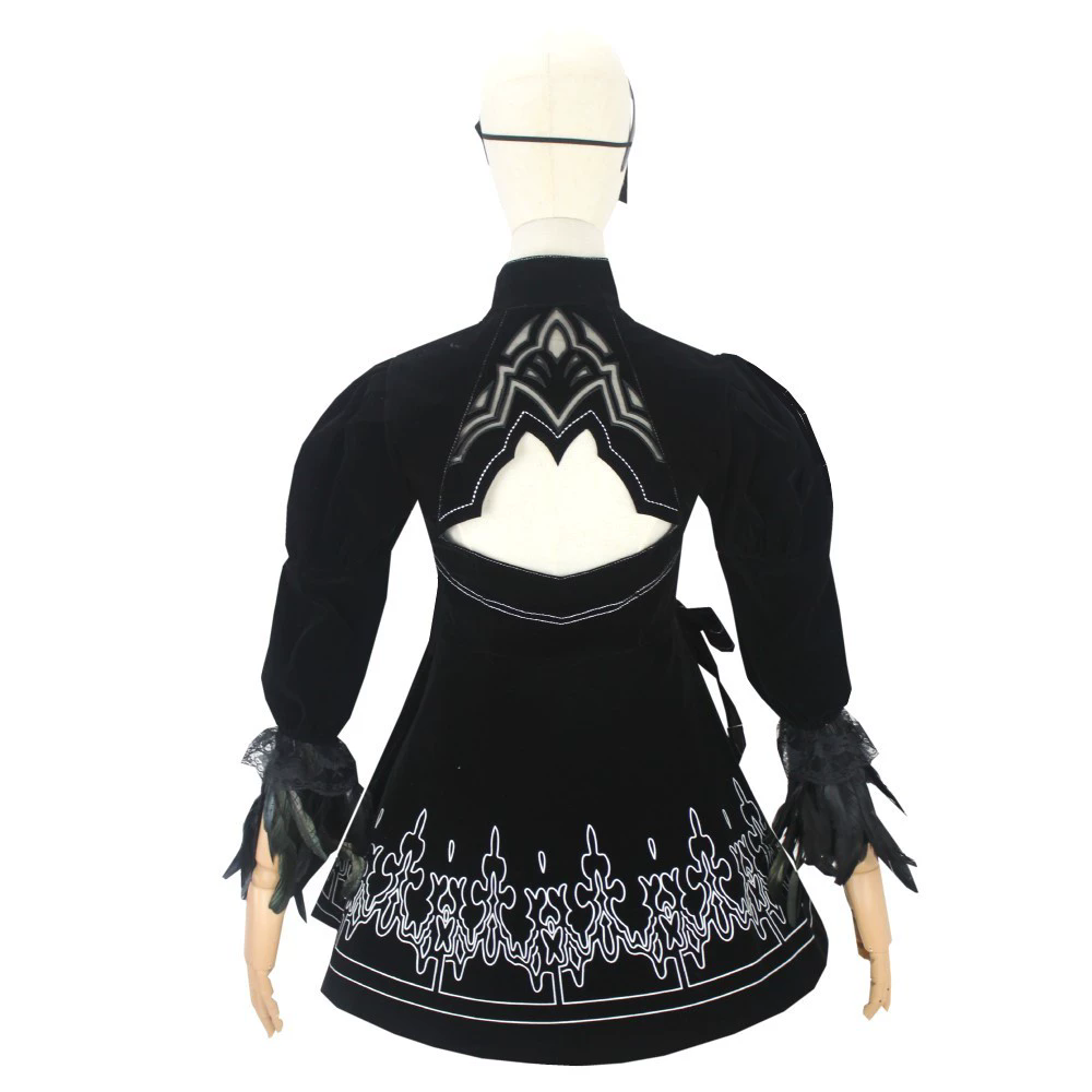 8 ชิ้นอะนิเมะ 2B คอสเพลย์เครื่ - Anime Cosplay Eyes บทวิจารณ์และราคา