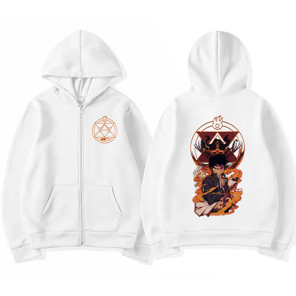 เสื้อฮู้ดซิปกราฟิกอนิเมะ Fullm - Fullmetal Alchemist Coat บทวิจารณ์และราคา