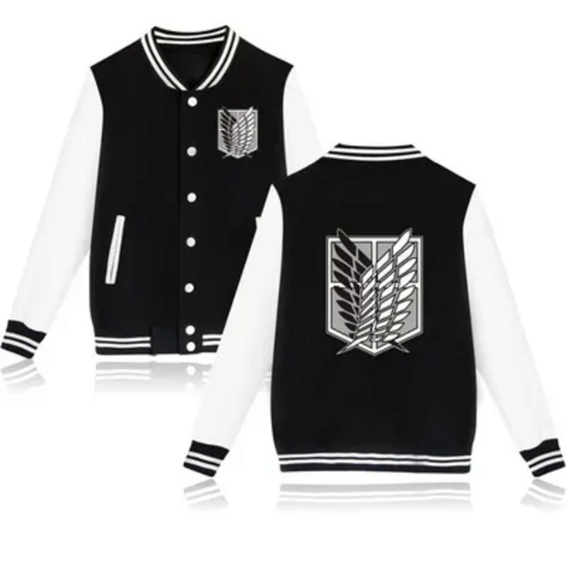 เสื้อแจ็คเก็ตเบสบอลลาย Attack  - Attack Titan Cloak บทวิจารณ์และราคา