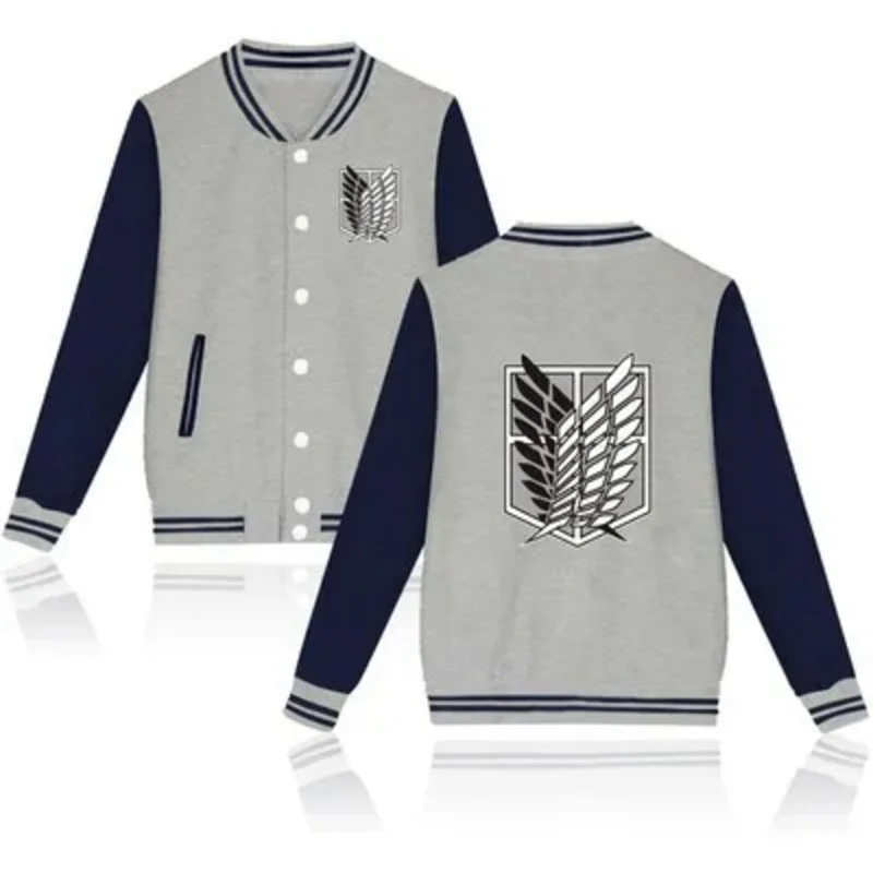 เสื้อแจ็คเก็ตเบสบอลลาย Attack  - Attack Titan Cloak บทวิจารณ์และราคา